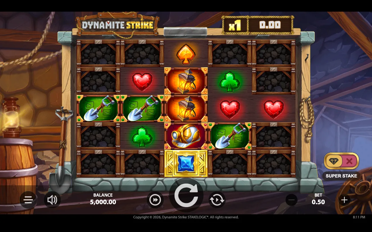 The base game — Dynamite Strike