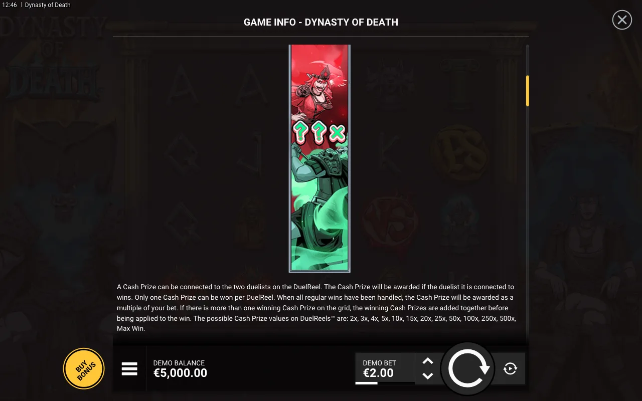 Game rules, page 2 — Dynasty of Death