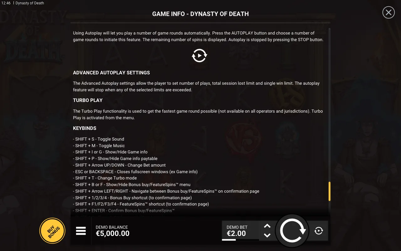 Game rules, page 9 — Dynasty of Death