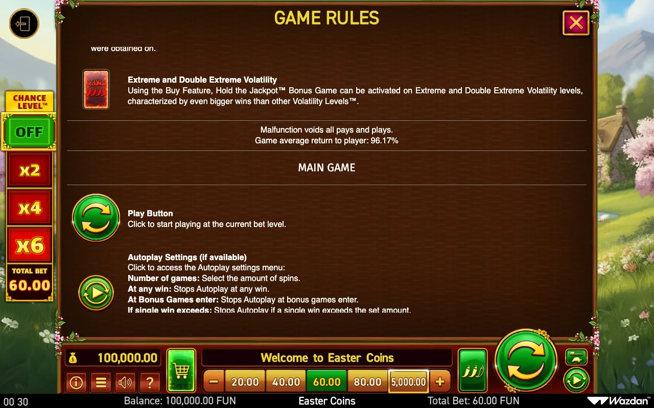 Game rules, page 12 — Easter Coins
