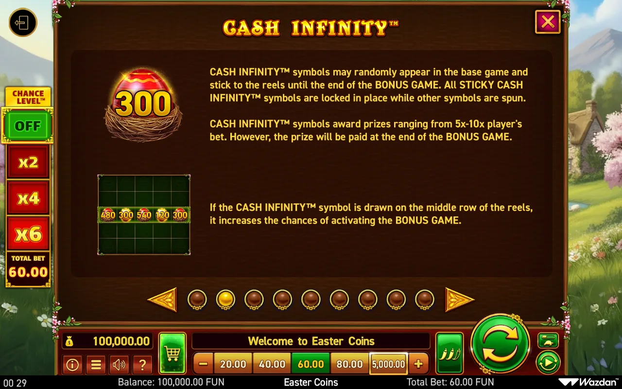 Game rules, page 2 — Easter Coins