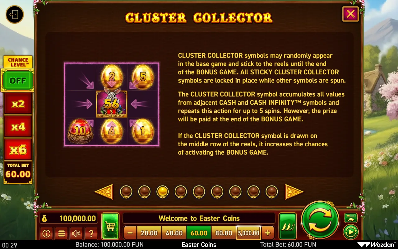 Game rules, page 3 — Easter Coins