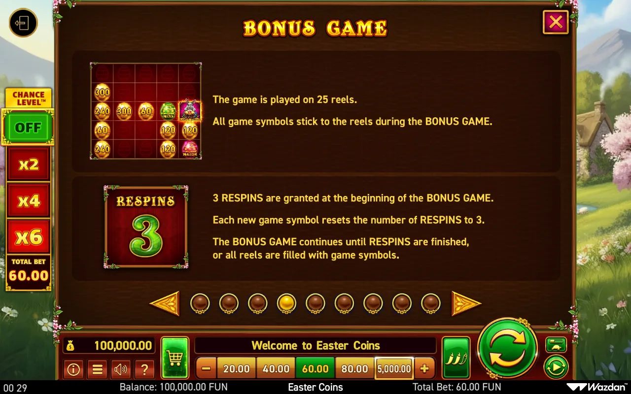 Game rules, page 4 — Easter Coins