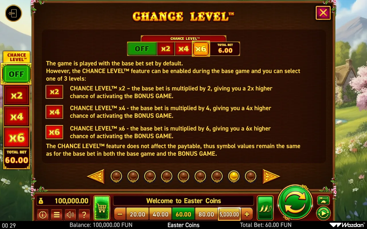 Game rules, page 8 — Easter Coins