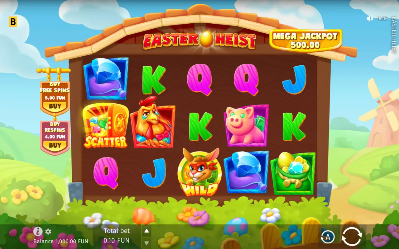 The base game — Easter Heist