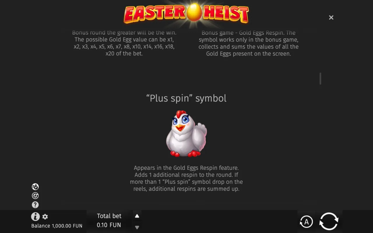 Game rules, page 3 — Easter Heist