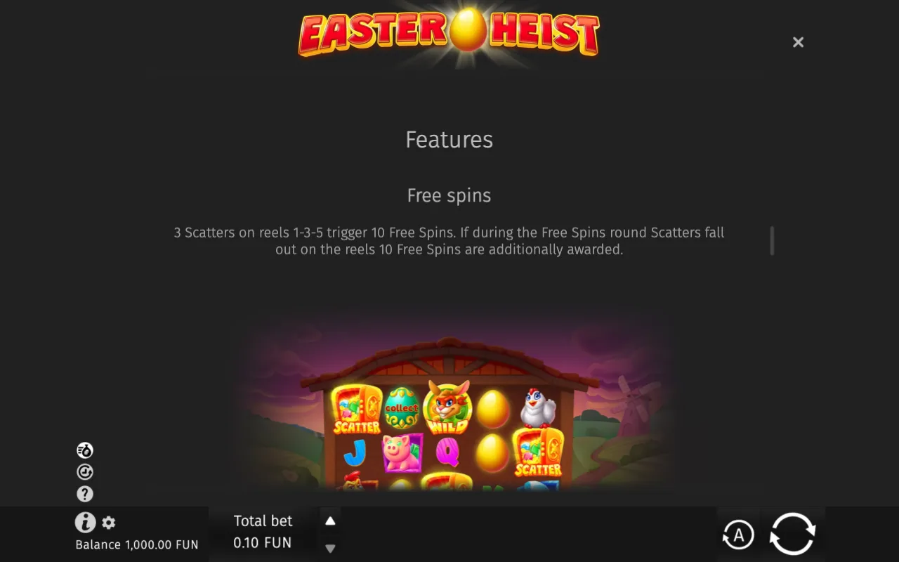 Game rules, page 4 — Easter Heist