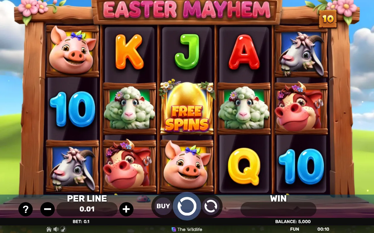 The base game — Easter Mayhem