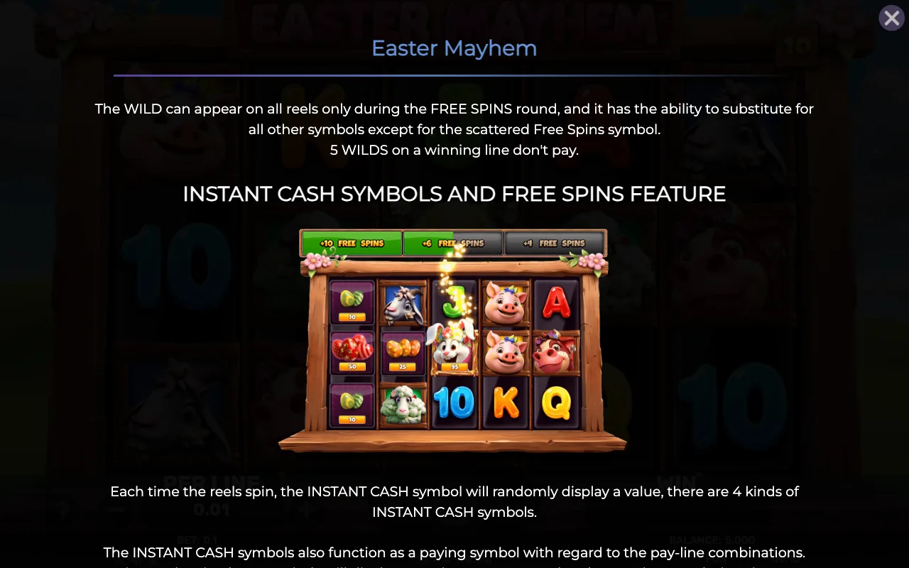 Game rules, page 2 — Easter Mayhem