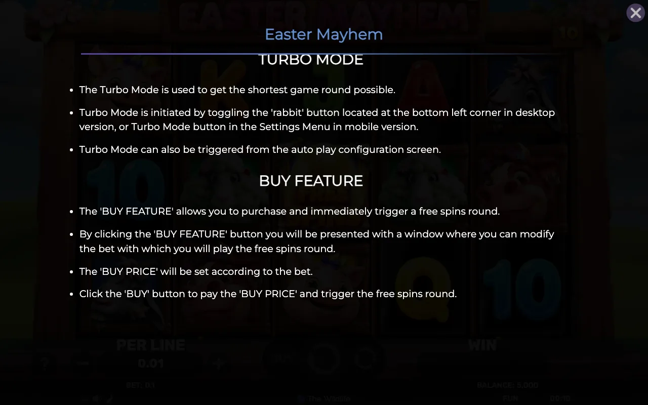 Game rules, page 8 — Easter Mayhem