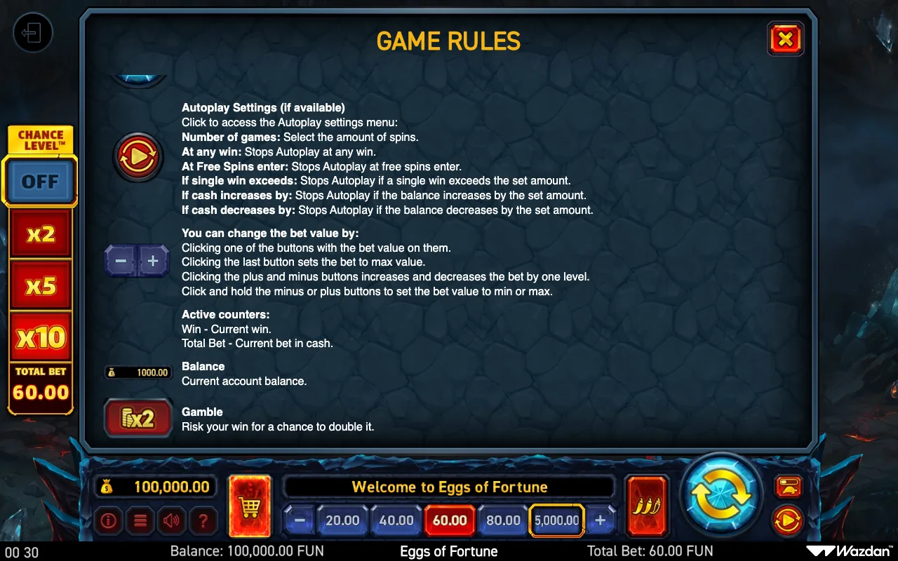 Game rules, page 13 — Eggs of Fortune