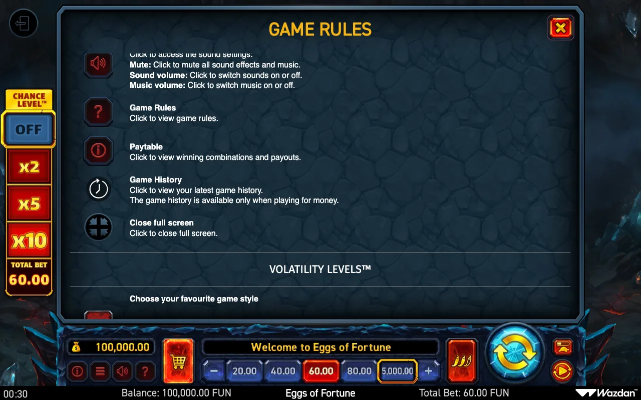 Game rules, page 14 — Eggs of Fortune