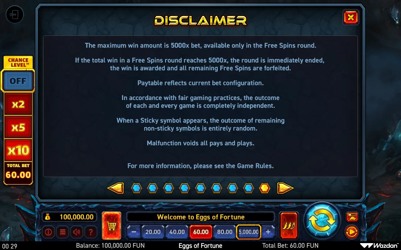 Game rules, page 9 — Eggs of Fortune