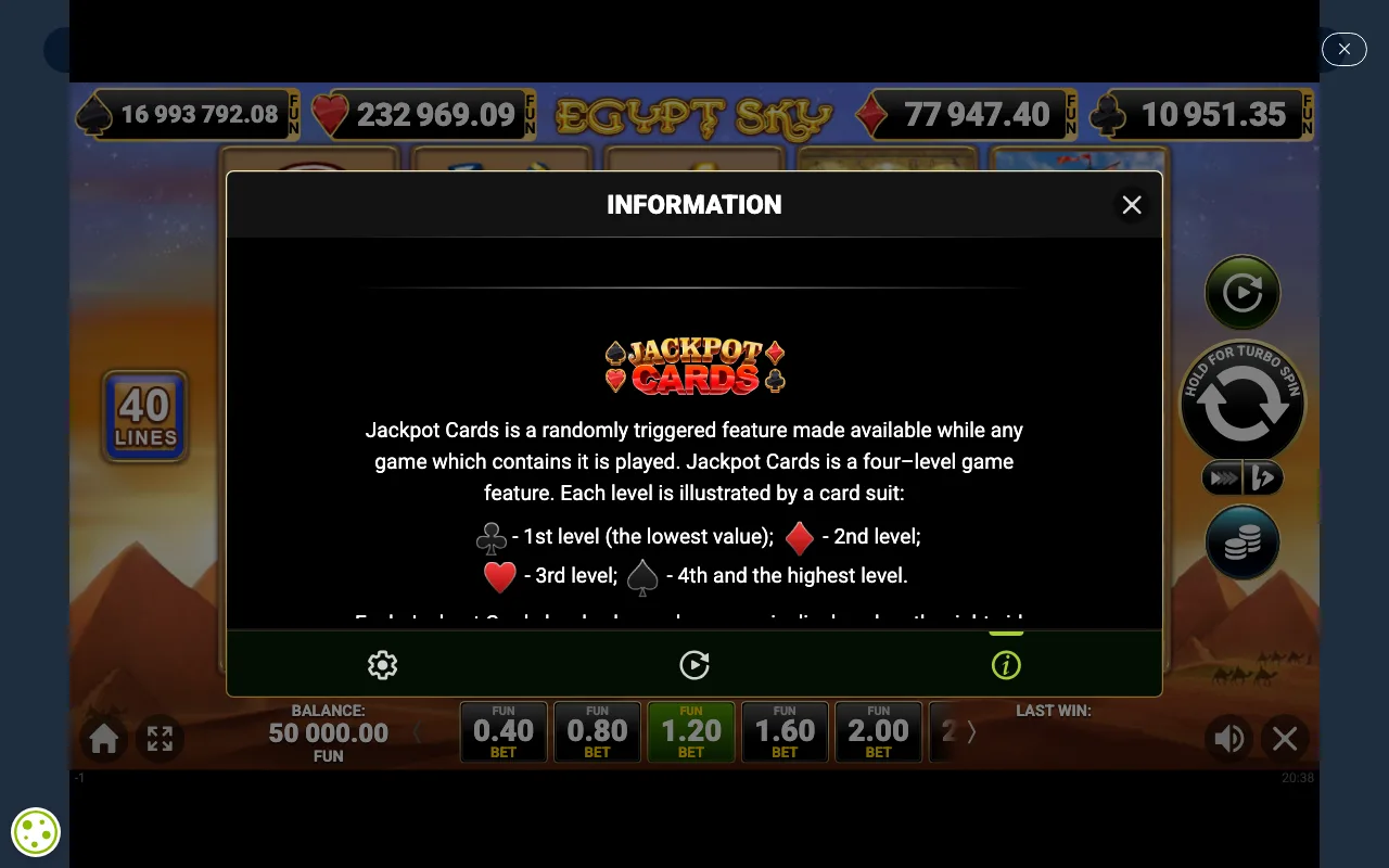 Game rules, page 3 — Egypt Sky