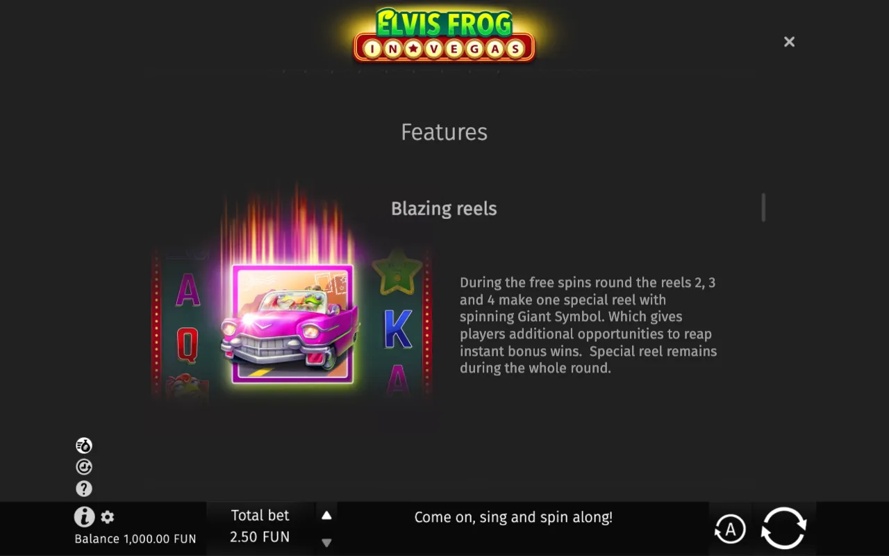 Game rules, page 3 — Elvis Frog in Vegas