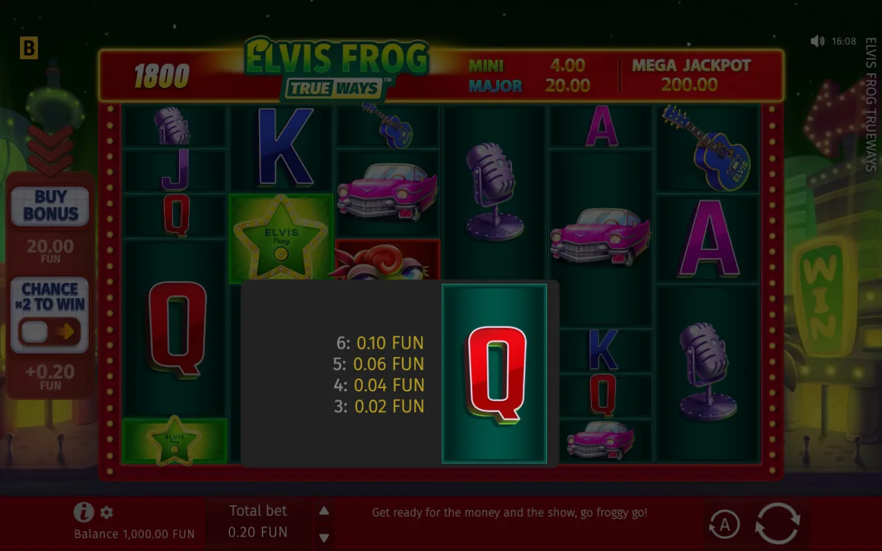 The base game — Elvis Frog TrueWays