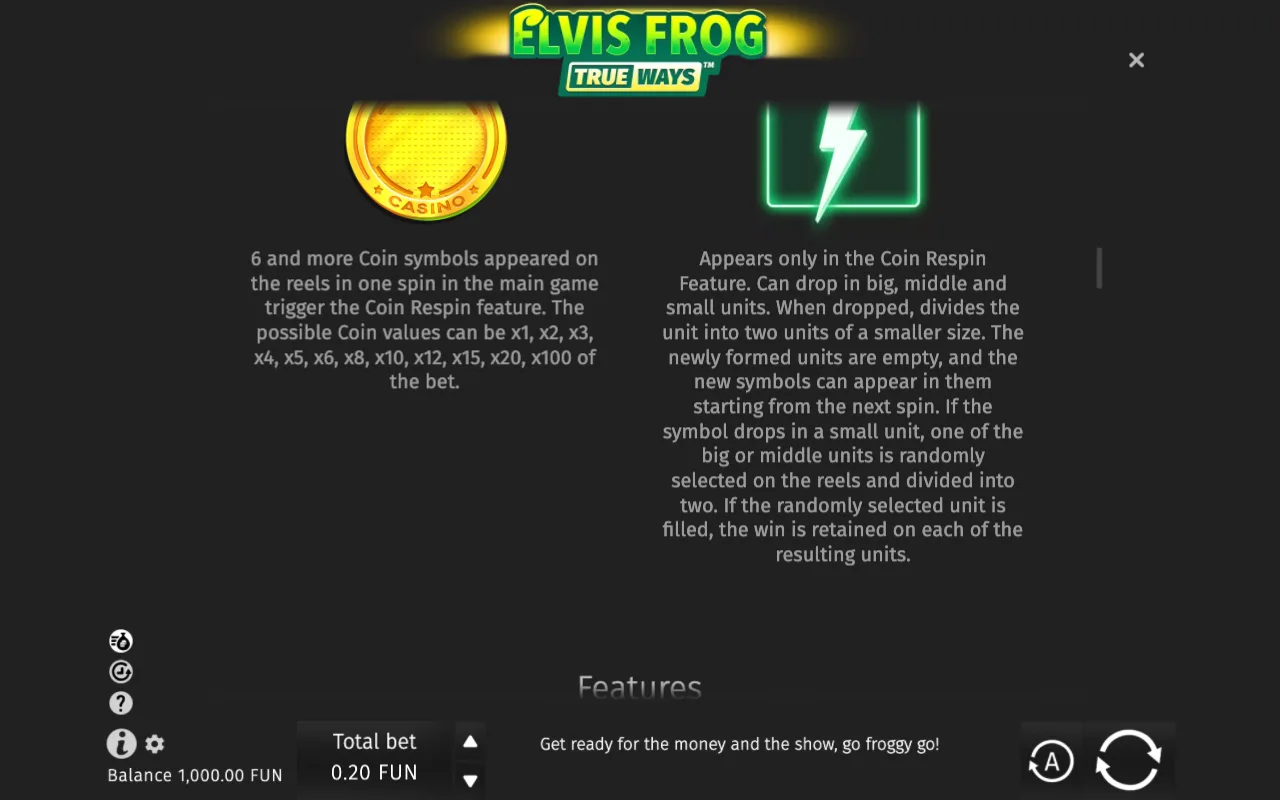 Game rules, page 3 — Elvis Frog TrueWays