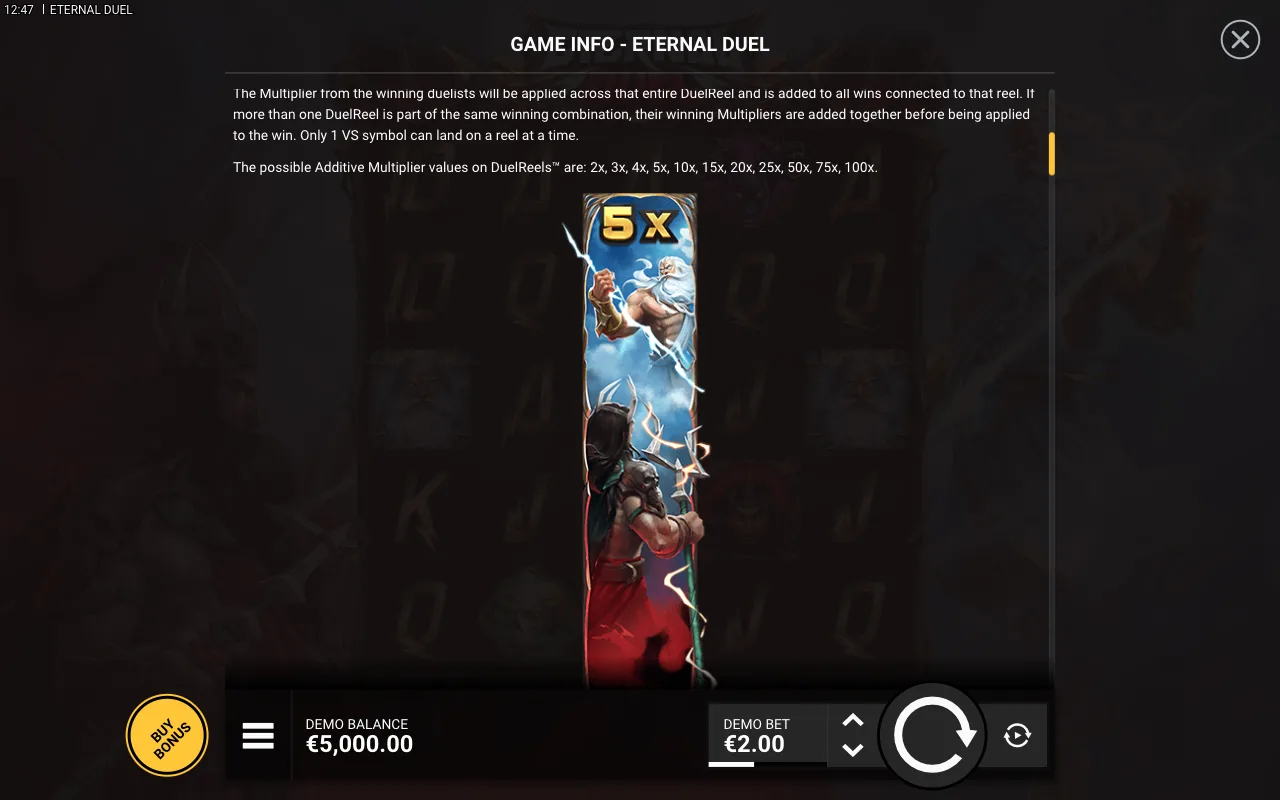 Game rules, page 2 — Eternal Duel