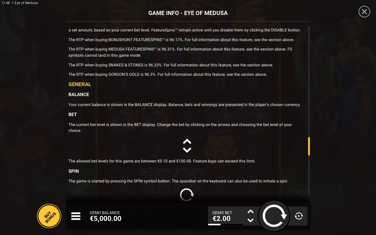 Game rules, page 7 — Eye of Medusa
