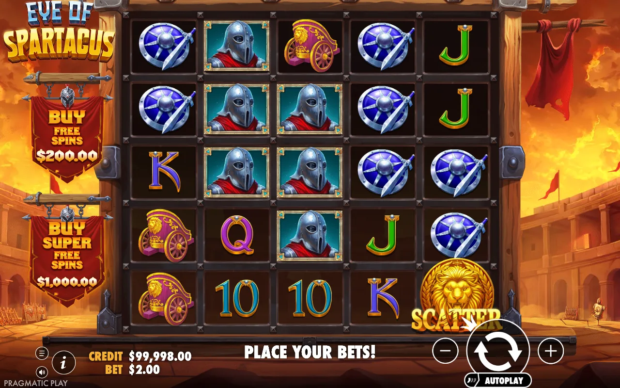 The base game — Eye of Spartacus