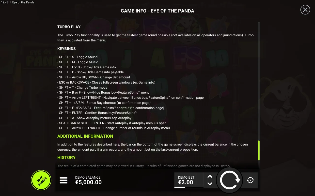 Game rules, page 7 — Eye of the Panda