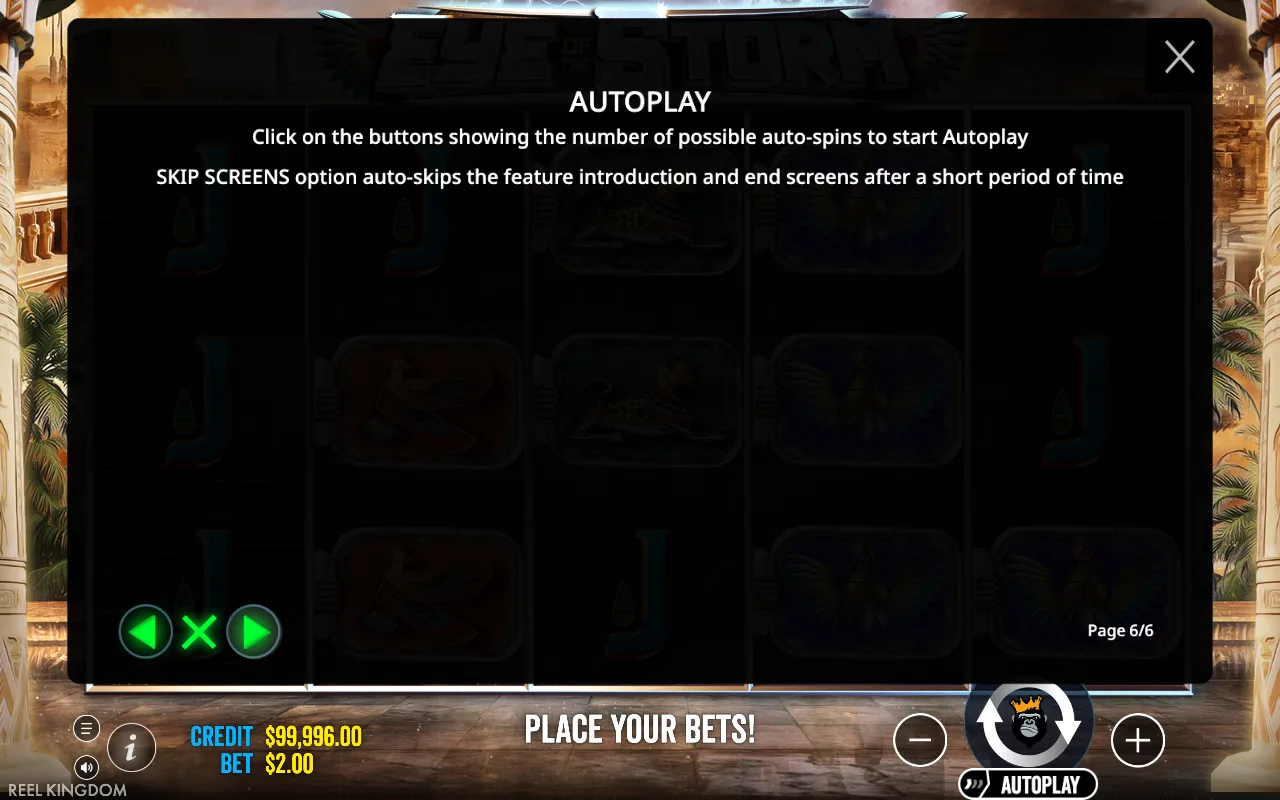 Autoplay — Eye of the Storm