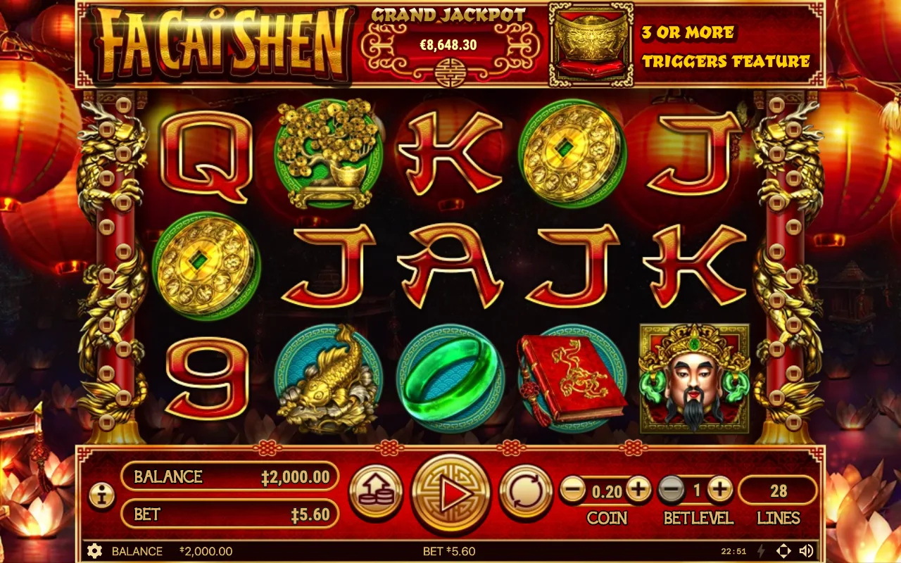 The base game — Fa Cai Shen