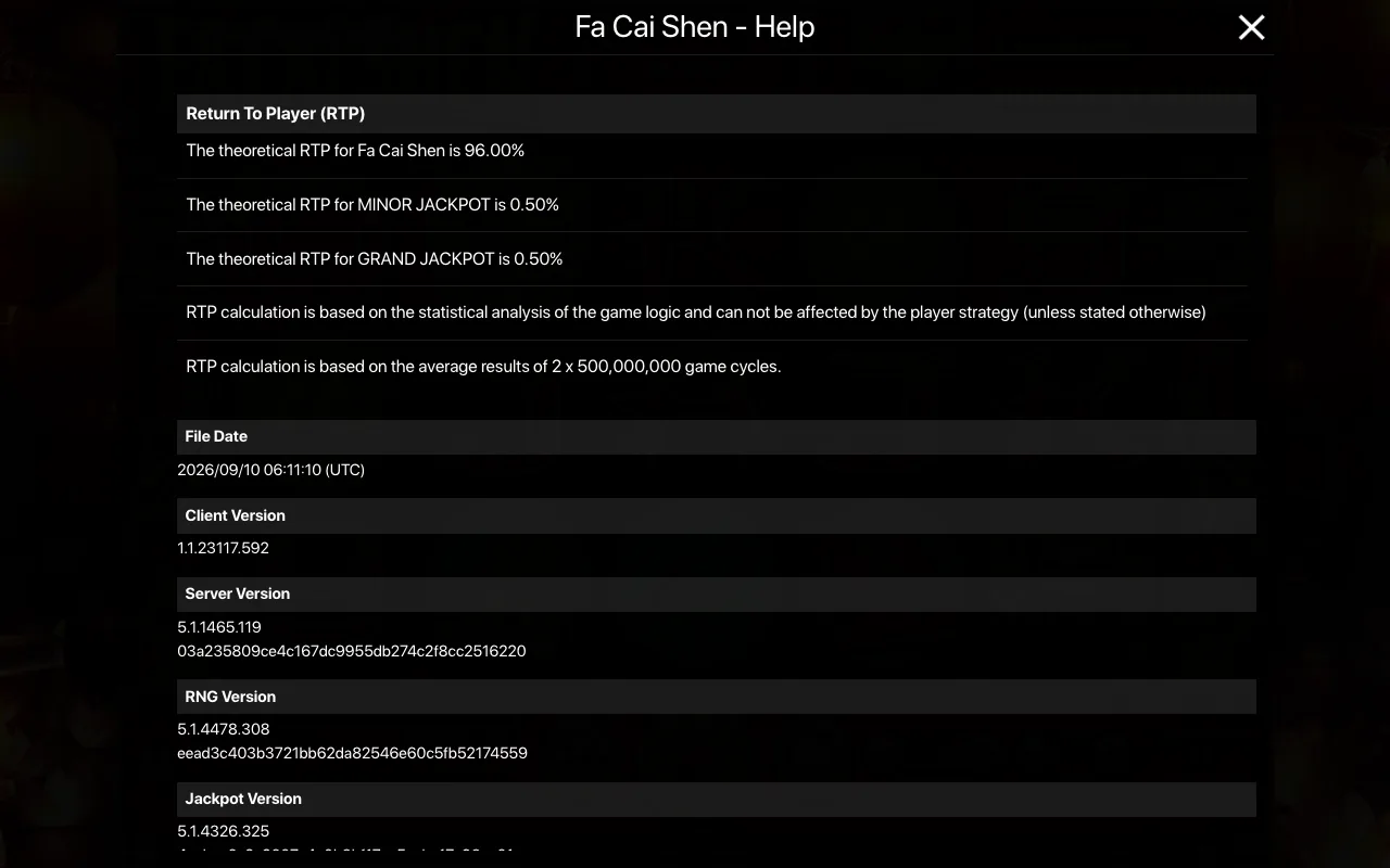 Game rules, page 2 — Fa Cai Shen
