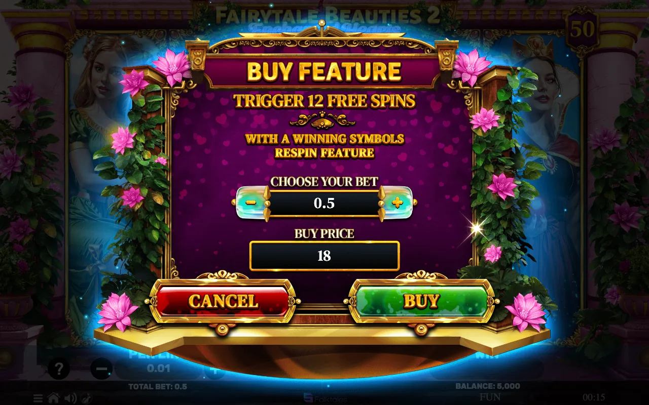 Buying the feature — Fairytale Beauties 2 Enchanted Hearts
