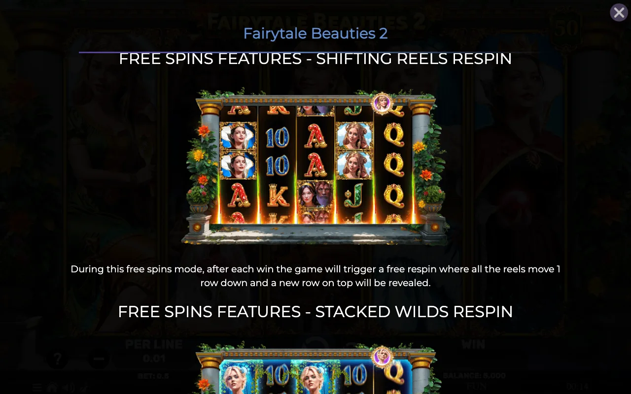 Game rules, page 3 — Fairytale Beauties 2