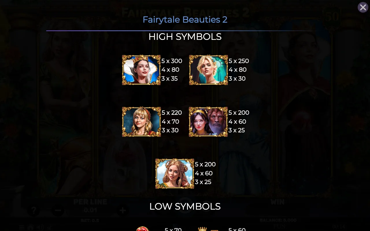 High symbols — Fairytale Beauties 2