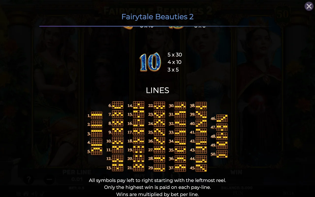 Lines — Fairytale Beauties 2