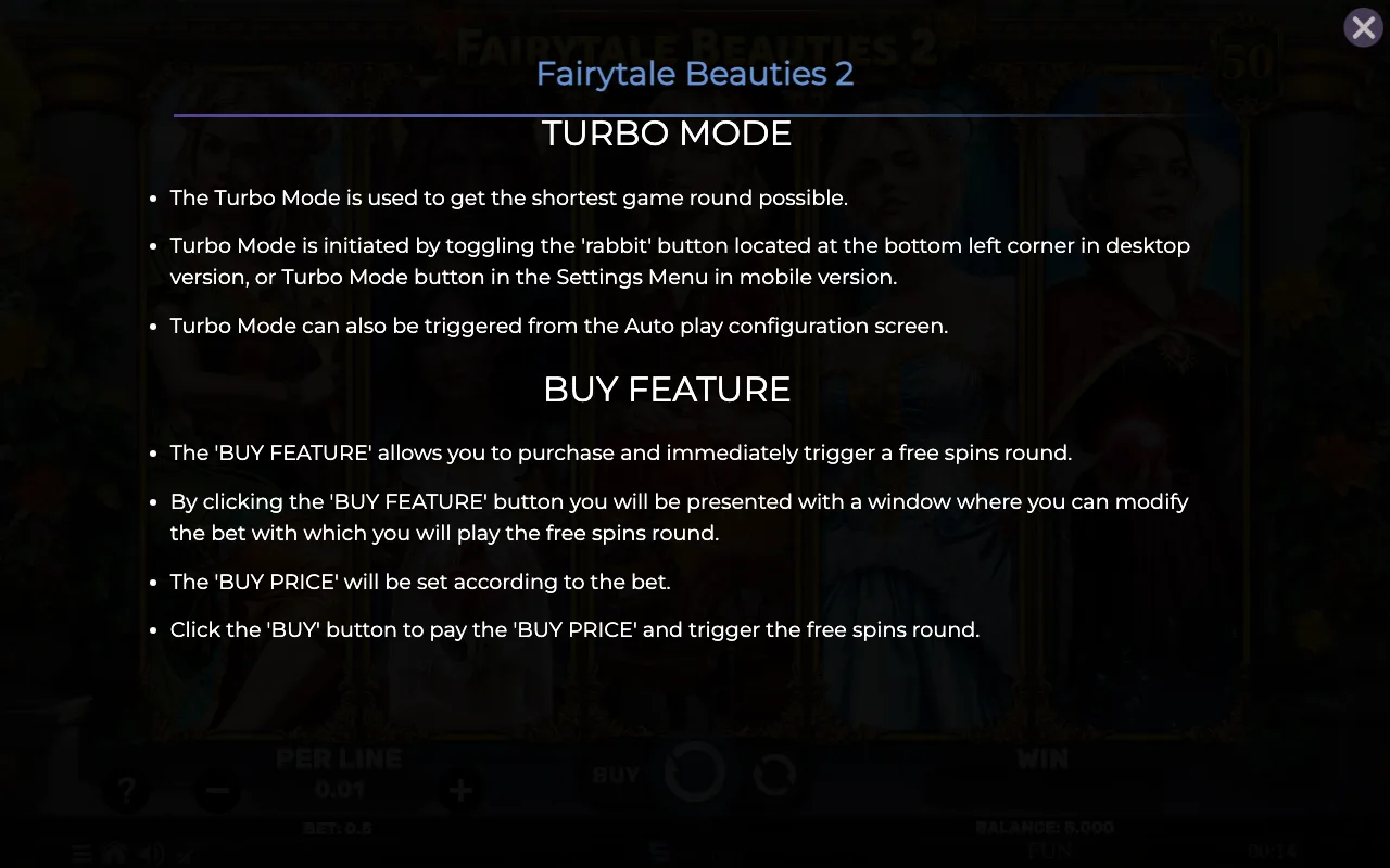 Game rules, page 8 — Fairytale Beauties 2