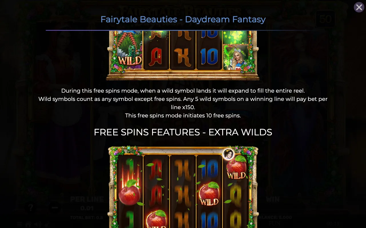Game rules, page 4 — Fairytale Beauties Daydream Fantasy