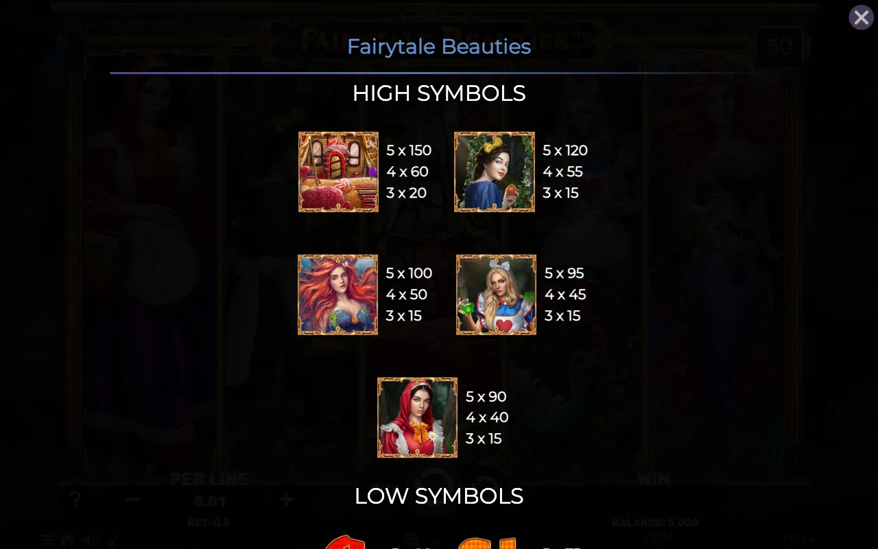 High symbols — Fairytale Beauties