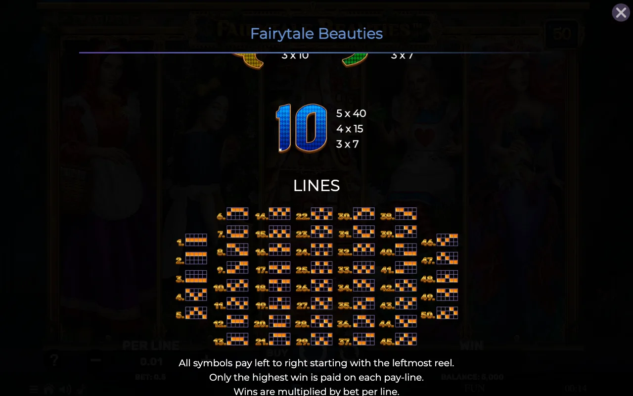 Lines — Fairytale Beauties
