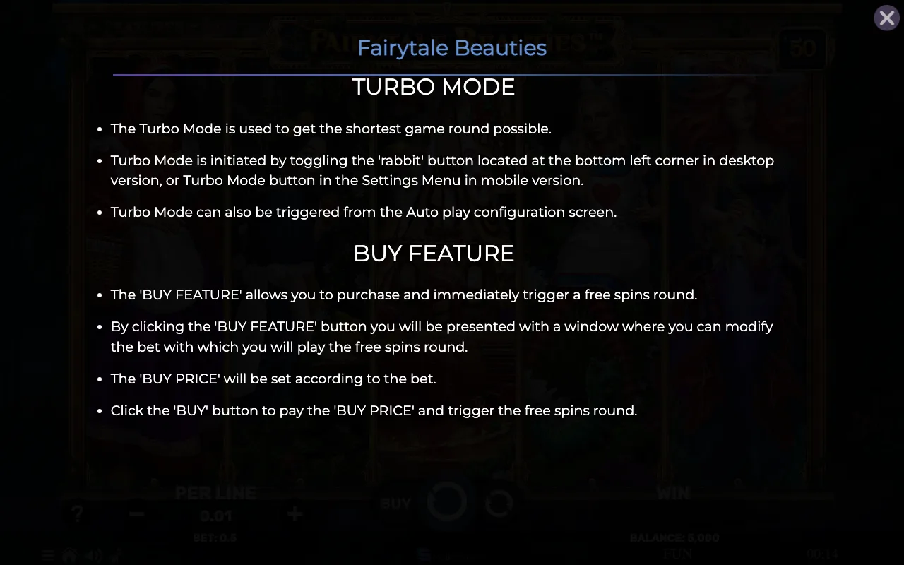 Game rules, page 8 — Fairytale Beauties