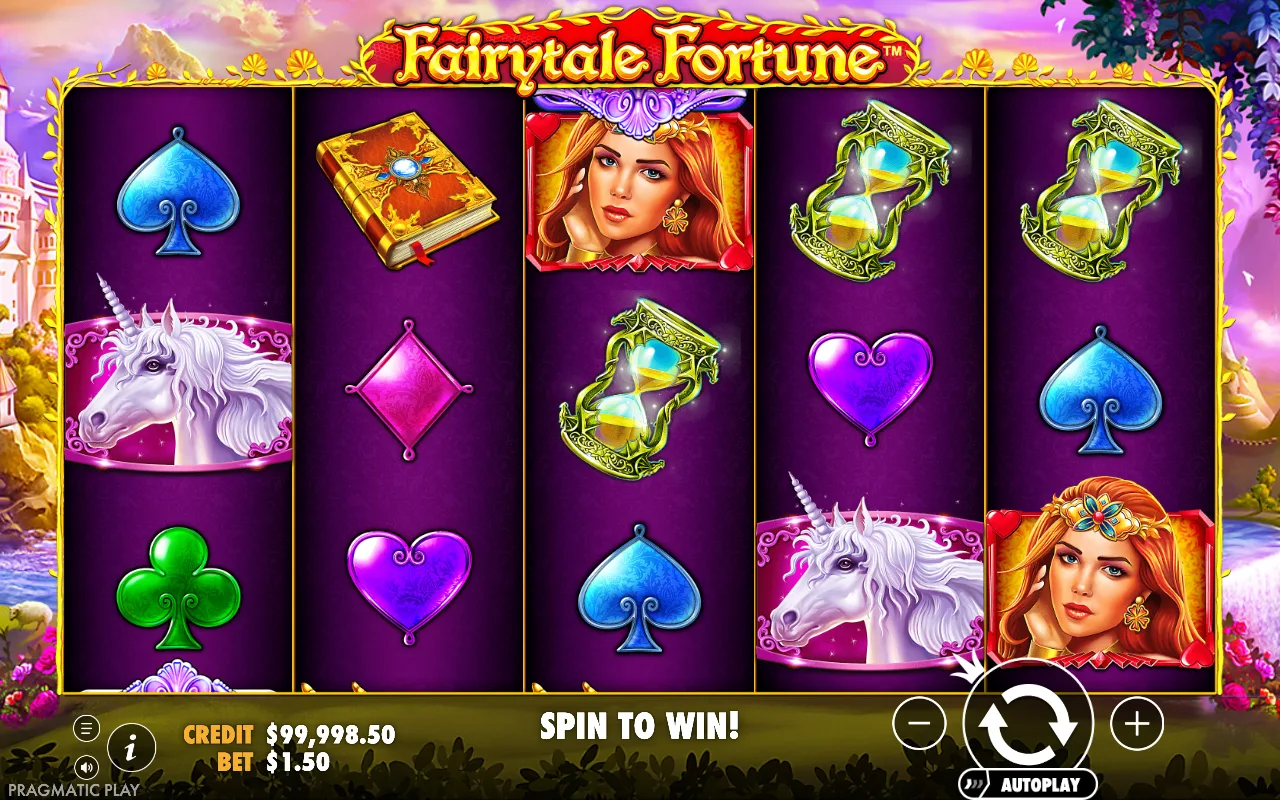The base game — Fairytale Fortune