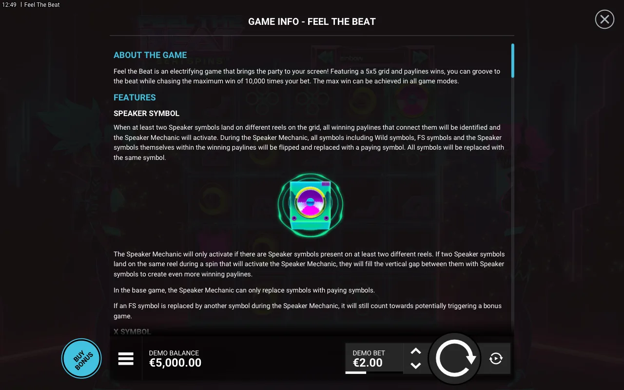 Features — Feel the Beat
