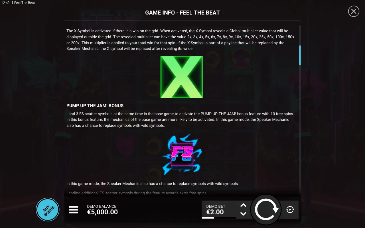 Game rules, page 2 — Feel the Beat