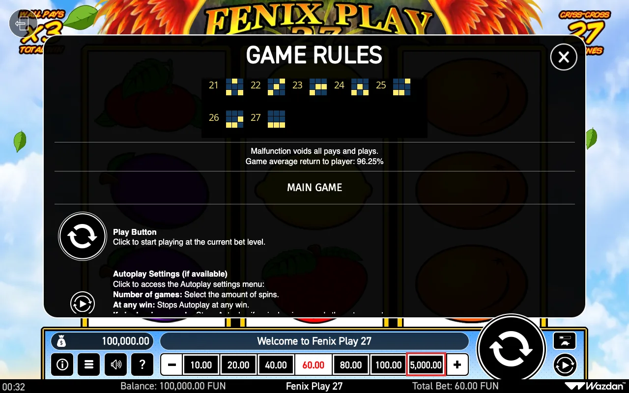Game rules, page 4 — Fenix Play 27