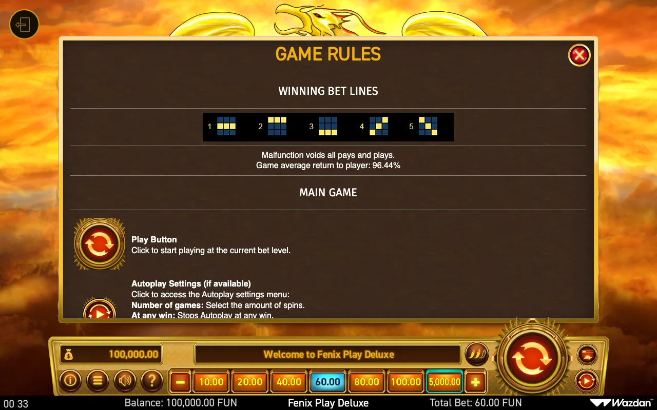 Game rules, page 4 — Fenix Play Deluxe
