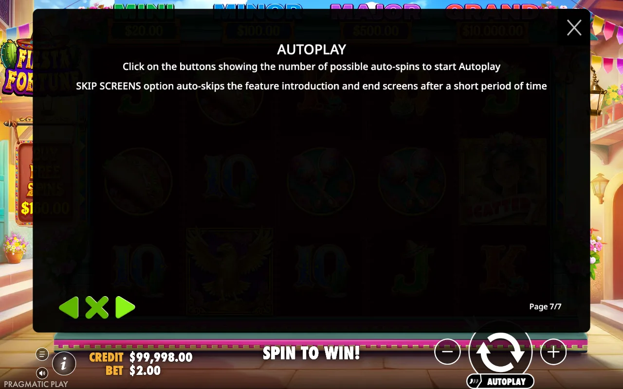 Autoplay — Fiesta Fortune