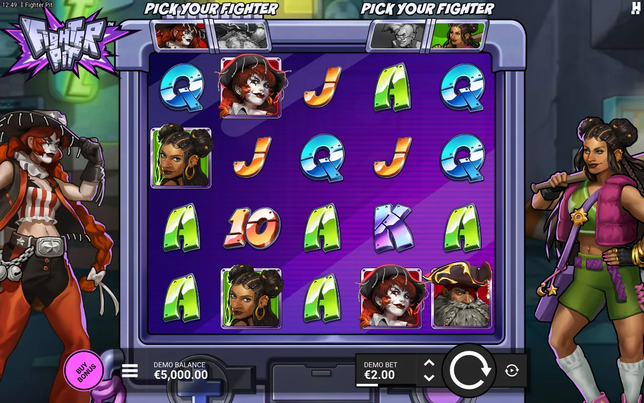 The base game — Fighter Pit