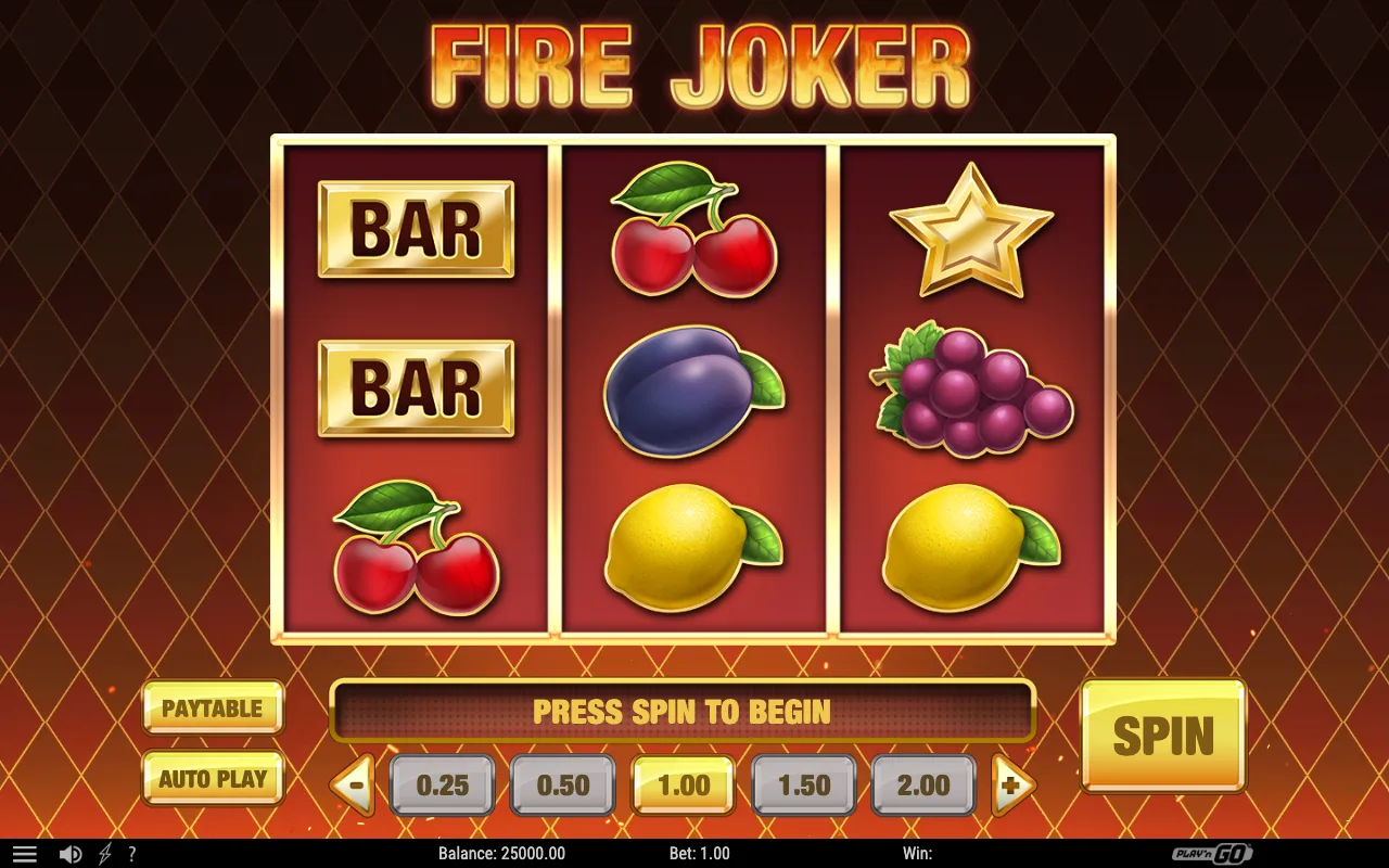 The base game — Fire Joker