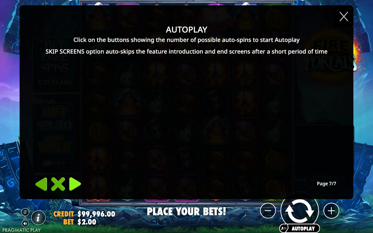 Autoplay — Fire Portals