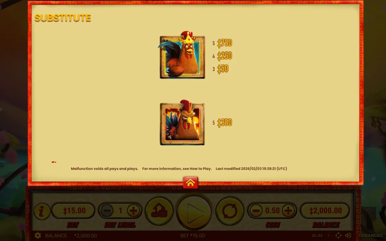 Spielregeln, Seite 3 — Fire Rooster