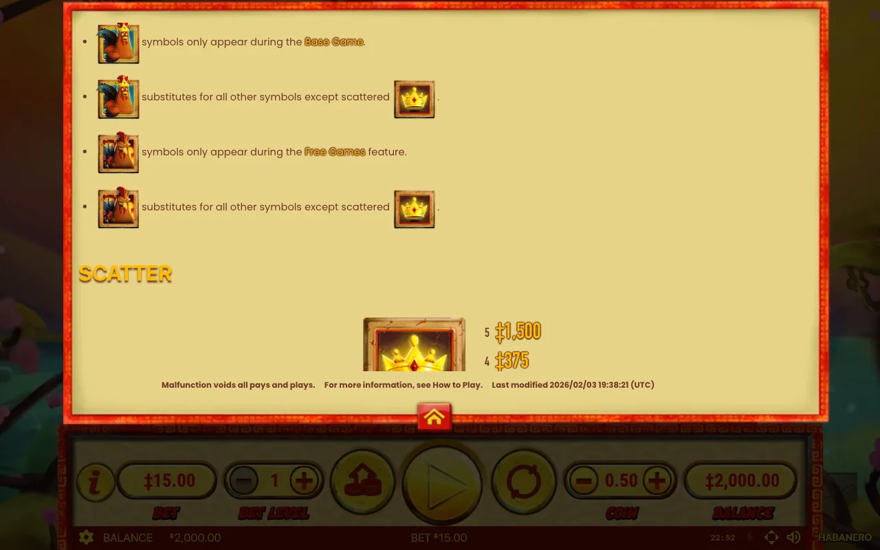 Spielregeln, Seite 4 — Fire Rooster