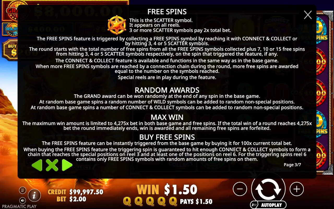 Game rules, page 3 — Fire Stampede