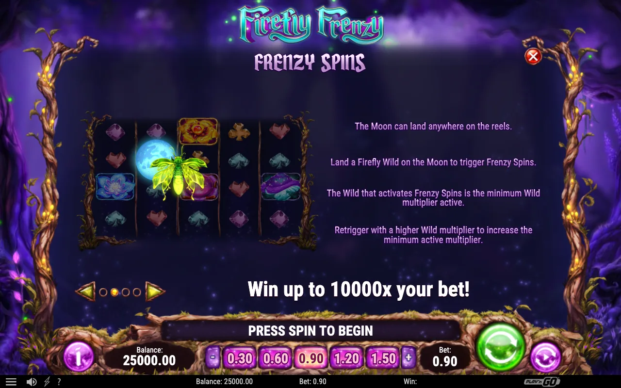 Game rules, page 3 — Firefly Frenzy